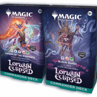 Magic the Gathering TCG: Lorwyn Eclipsed Commander Decks display (4 pcs)