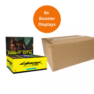 Cyberpunk TCG – Welcome to Night City Retail Booster Case (6x Display)