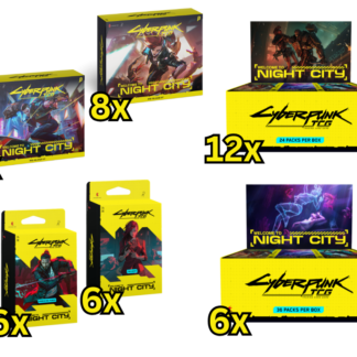 Cyberpunk TCG Beta Bundle Pack - Complete Tournament Bundle (OP Exclusive) - Max 4