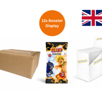 Naruto Mythos TCG - SET 2 SHINOBI SHIREN, 1st edition Flowpack 24 booster packs each (12pcs) Case